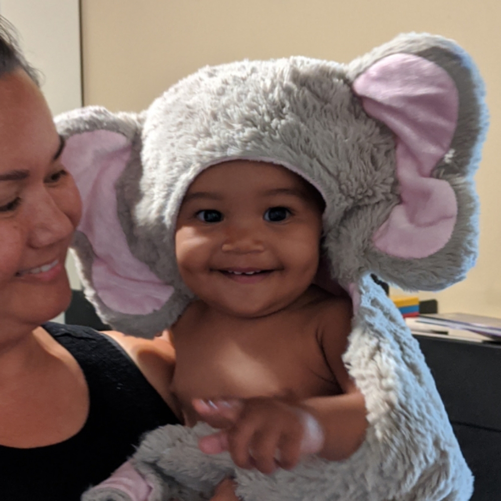 NWT Baby Hoodie Elephant Baby Blanket